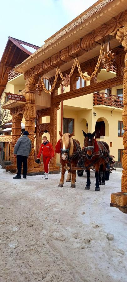 Hotel Sub Creasta Cocosului Breb Esterno foto